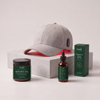 Set Ritual Folliq: gorra de luz roja, aceite capilar de romero y batana 50 ml y aceite de batana 100 % sin refinar 120 ml