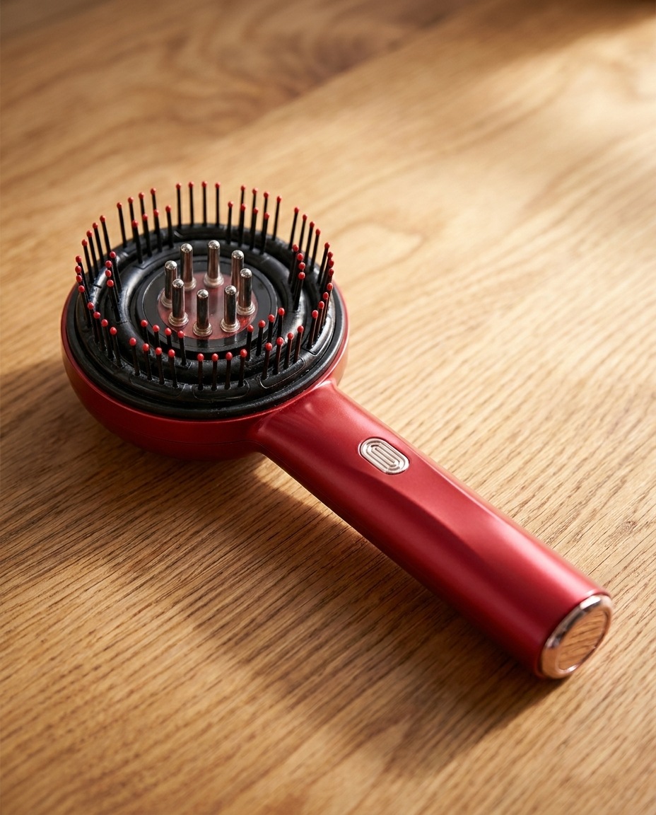 Folliq 630nm Rotlicht-Kopfhautmassagegerät für Haarwachstum & dickeres Haar