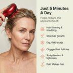 Folliq 630nm Red Light Scalp Massager for Hair Growth & Thicker Hair